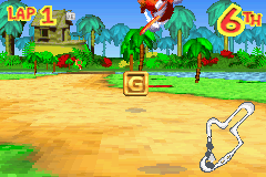 Screenshot of a letter in Diddy Kong Pilot's 2003 build