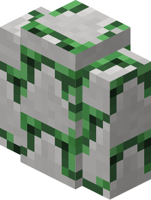 File:Minecraft Mario Mash-Up Mossy Cobblestone Wall Render.png