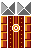 Door (background layer, Bowser's Castle)