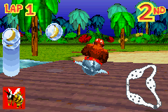 Screenshot of a coin in Diddy Kong Pilot's 2003 build