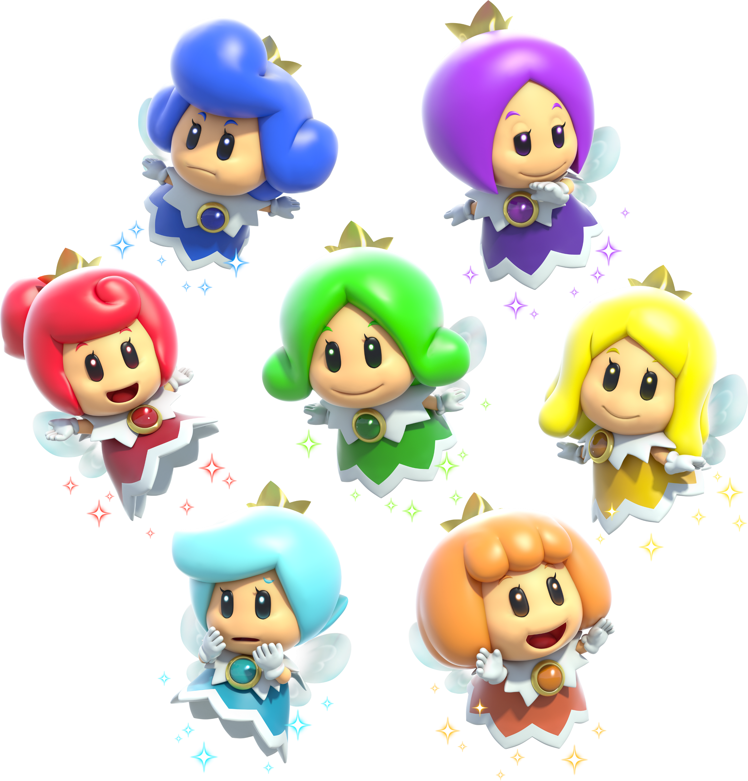 Super mario 3d world fairies