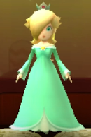 Rosalina as viewed in the Character Museum from Mario Party: Star Rush