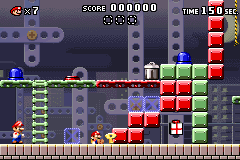 Level 6-6+ in Mario vs. Donkey Kong