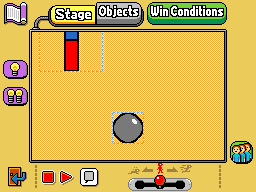The Technique "Magnet and Ball" in WarioWare: D.I.Y.