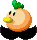 Sprite of a Green Nooz from Mario & Luigi: Bowser's Inside Story + Bowser Jr.'s Journey