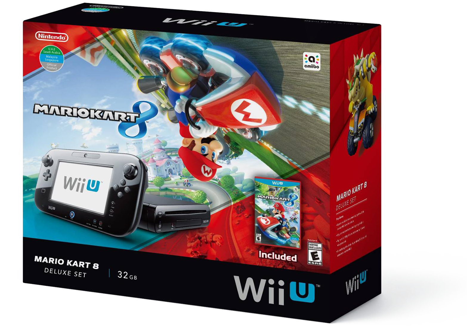 Southeast Asian/Middle Eastern Mario Kart 8 Wii U Deluxe Set.