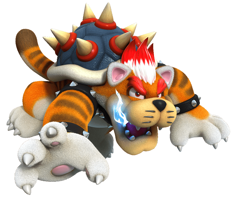 File SM3DW Artwork Meowser png Super Mario Wiki The Mario Encyclopedia