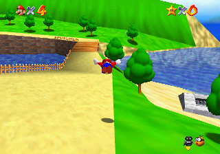 File:SM64 Castle Grounds.png