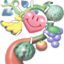 Sprite of the Super Happy Tree from Super Smash Bros.
