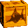 Sprite of an Enguarde Box from Donkey Kong Country 2 for Game Boy Advance