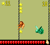 Liftshaft Lottery in Donkey Kong GB: Dinky Kong & Dixie Kong