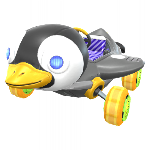 Black Penguin Slider - Super Mario Wiki, the Mario encyclopedia