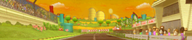 File:MKW Luigi Circuit Banner (Sunset).png