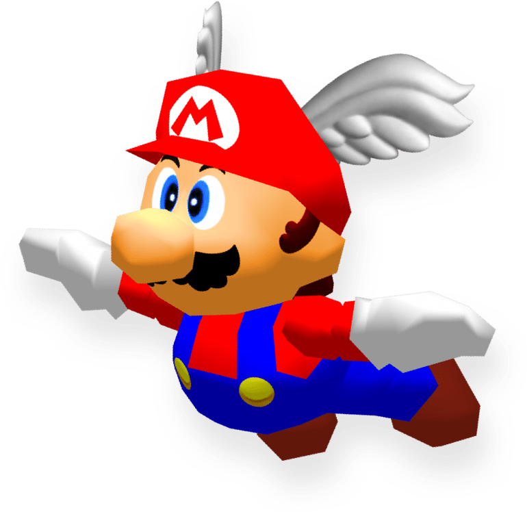 File:SM3DAS-SM64-WingMario.png - Super Mario Wiki, the Mario encyclopedia