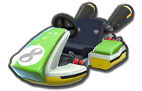 Light green Mii's Standard Kart