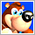 A CSS icon for Banjo, from Diddy Kong Racing.
