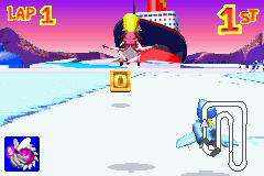 Screenshot of a letter in Diddy Kong Pilot's 2003 build