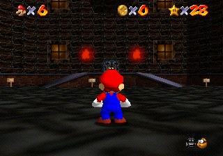 File:Haunted Mansion Front Lawn SM64.png