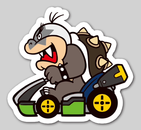 File:Morton (Mario Kart 8) - Nintendo Badge Arcade.jpg - Super Mario ...