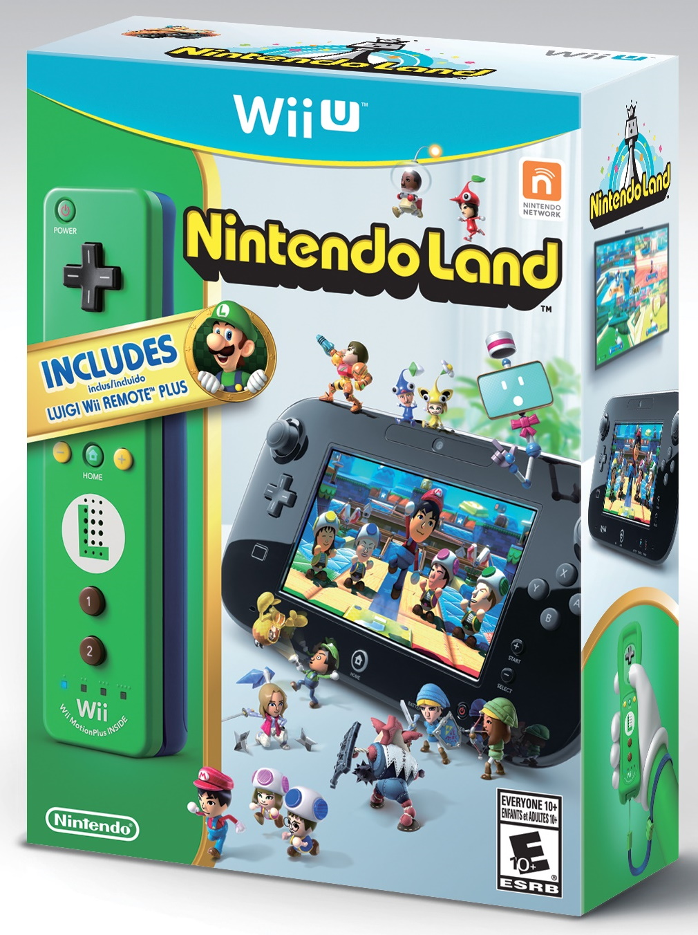 Nintendo Land [Wii u]. Nintendo Wii u Remote Plus Luigi. Wii u Nintendo маленький. Нинтендо Лэнд фрукты.
