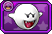 Sprite of Boo's card, from Puzzle & Dragons: Super Mario Bros. Edition.