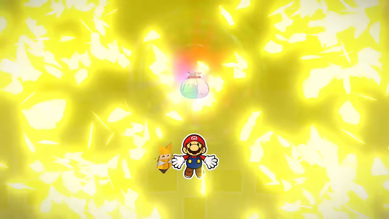 Mario's Confetti Bag grows