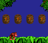 Ropey Rampage's second bonus room in Donkey Kong Country'"`UNIQ--nowiki-00000011-QINU`"'s Game Boy Color remake, after the Red Balloon has stopped moving between the barrels