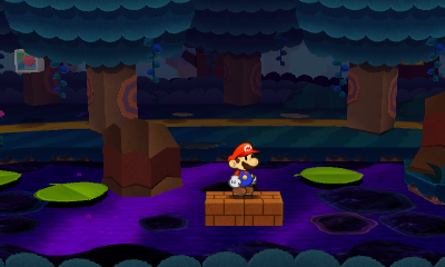 Second and third ? Blocks in Strike Lake of Paper Mario: Sticker Star.