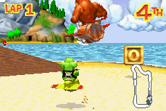 Screenshot of a letter in Diddy Kong Pilot's 2003 build