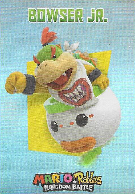 File:MRKB Bowser Jr. Card Front.png - Super Mario Wiki, the Mario ...