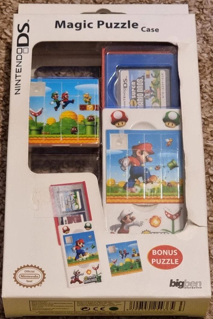 Nintendo DS Magic Puzzle Case (New Super Mario Bros.) - Super Mario ...