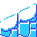 File:SMM2 Gentle Slope SMB icon snow night.png