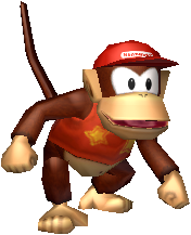 File:Diddy Kong MKDD Model.png