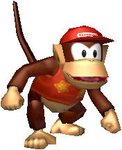 File:Diddy Kong MKDD Model.png