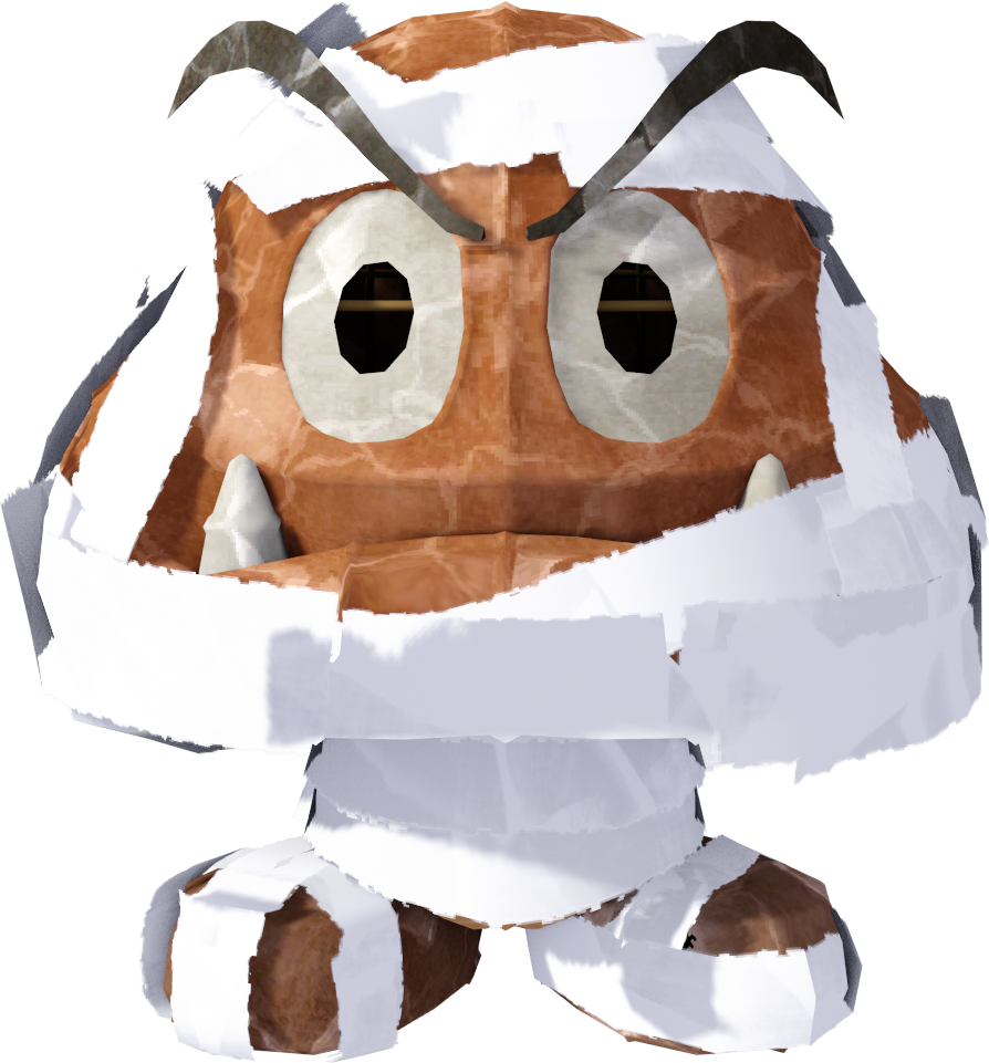 Paper Macho Mummy Goomba