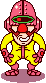 Dr. Crygor's dancing sprite seen in his intermission from WarioWare: Touched!.