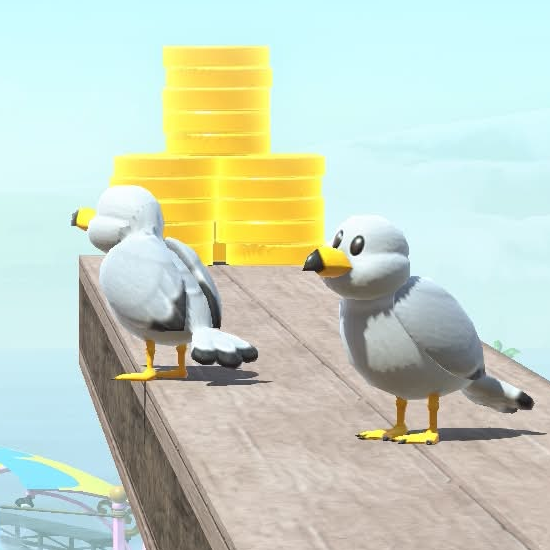 File:MKWorld Seagull perching.png
