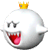 A side view of King Boo, from Mario Super Sluggers.