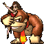 Donkey Kong carrying Pauline