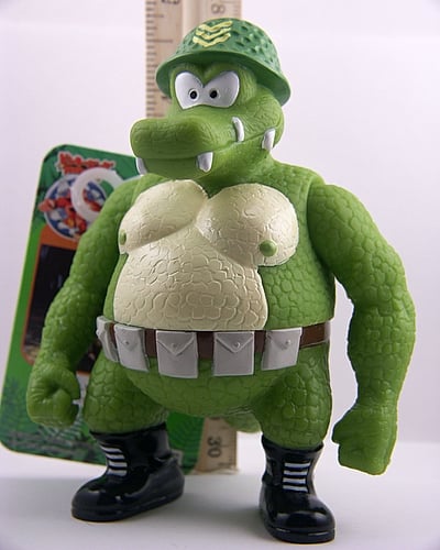 A Klump figurine released during the airing of the  Donkey Kong Country animated series.