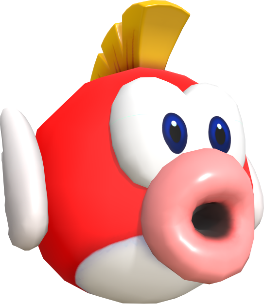 Filecheep Cheep Model Smbwpng Super Mario Wiki The Mario Encyclopedia 4124