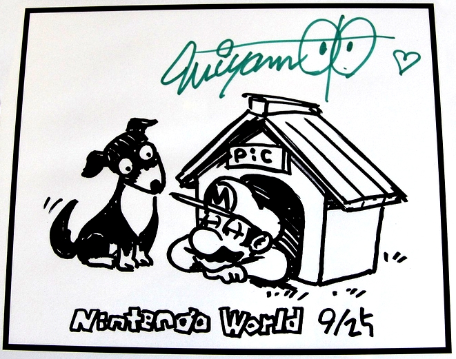File:Mario in Doghouse (Nintendo World) - Shigeru Miyamoto.jpg