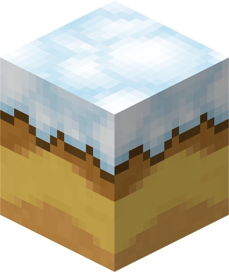 File:Minecraft Mario Mash-Up Grass Block Snow Render.png