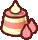 A Mousse Cake from Paper Mario: The Thousand-Year Door