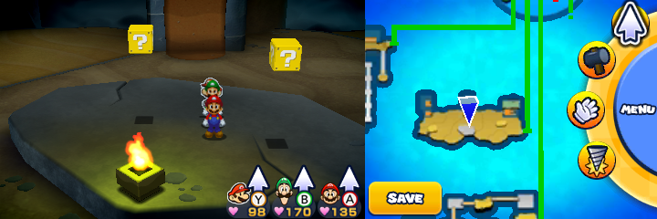 Blocks 79-80 in Twinsy Tropics of Mario & Luigi: Paper Jam.
