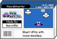 The shelf cover for one of the Job Center microgames in WarioWare: D.I.Y.