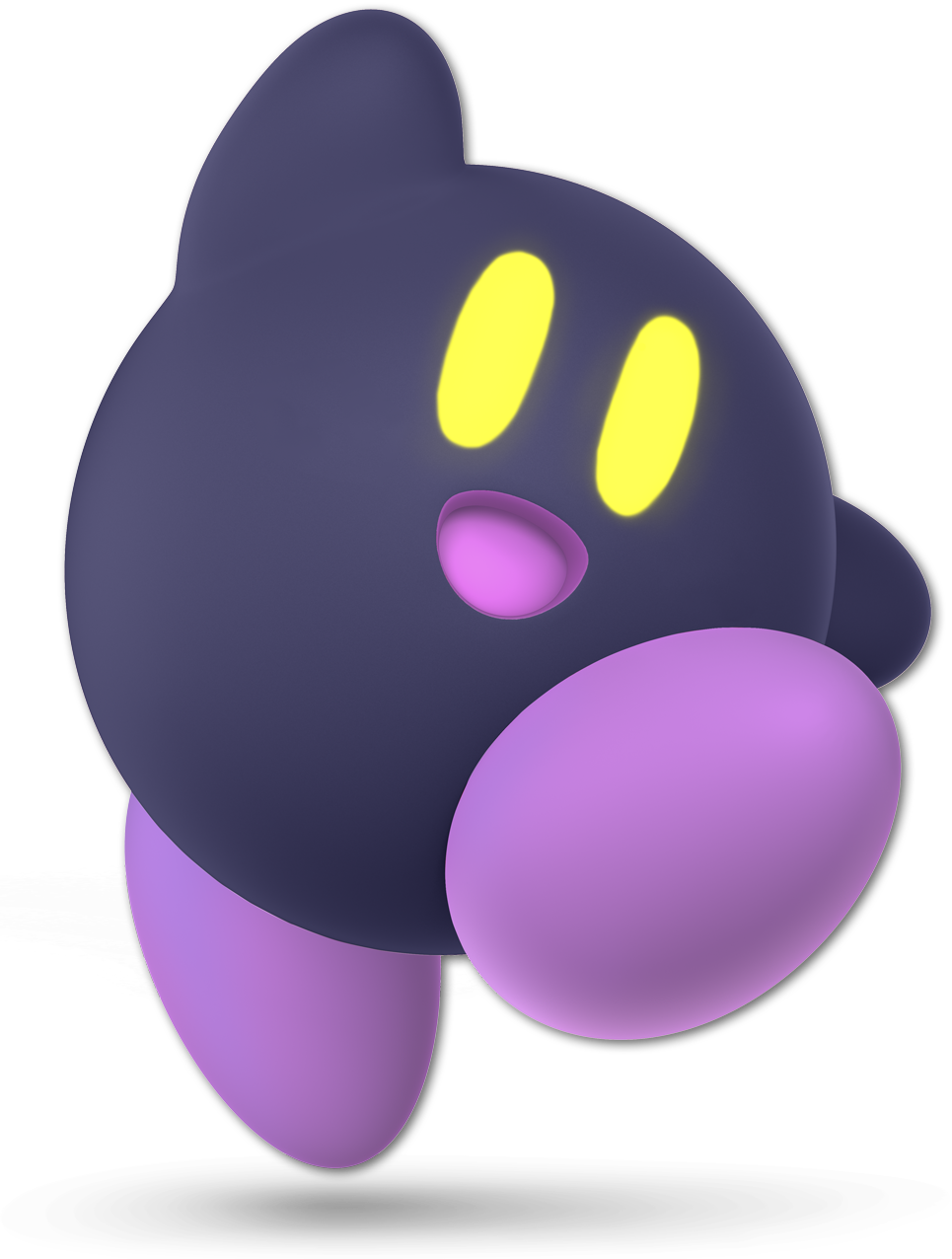 File:Black Kirby SSBU.png - Super Mario Wiki, the Mario encyclopedia