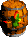 Sprite of an Animal Barrel for Squawks from Donkey Kong Country 2 for Game Boy Advance