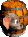 Sprite of an Animal Barrel of Ellie from Donkey Kong Country 3 for Game Boy Advance
