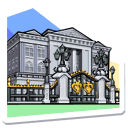 Sticker of Buckingham Palace from Mario & Sonic at the London 2012 Olympic Games
